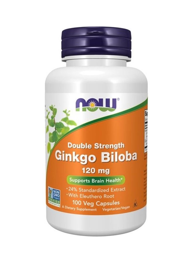 Ginkgo Biloba Double Strength 120 mg 100 Capsules