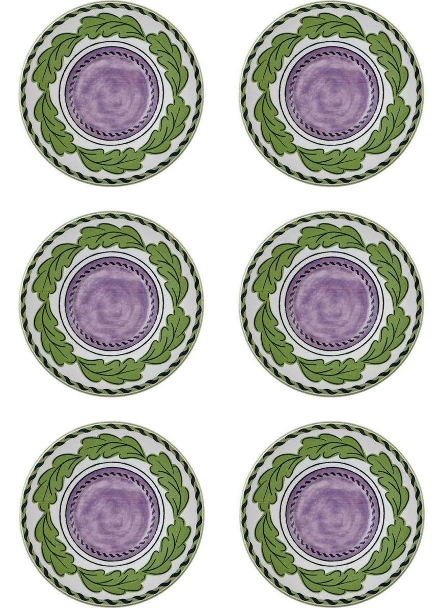 THE MIA Provence Tea Plate Set of 6 13 cm  - Image 1