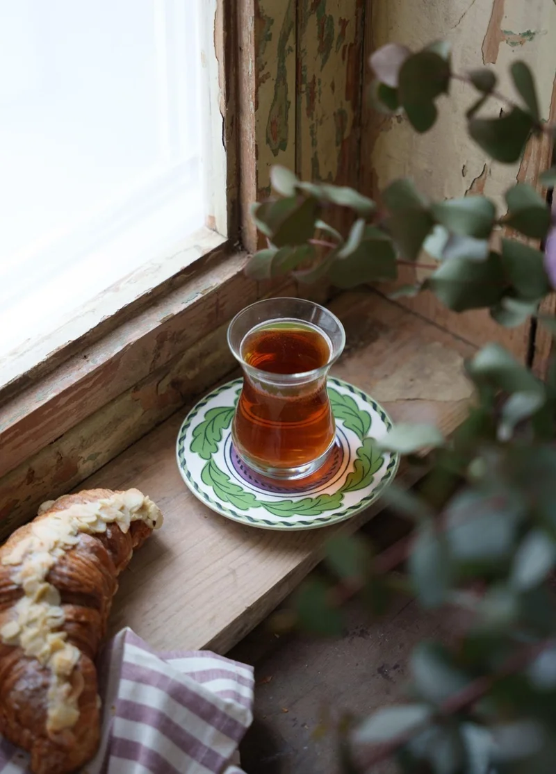 THE MIA Provence Tea Plate Set of 6 13 cm