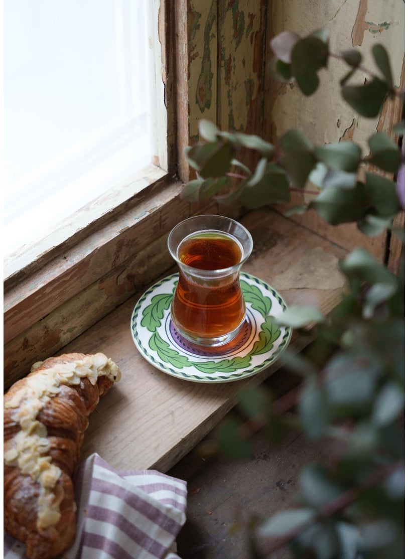 THE MIA Provence Tea Plate Set of 6 13 cm  - Image 3