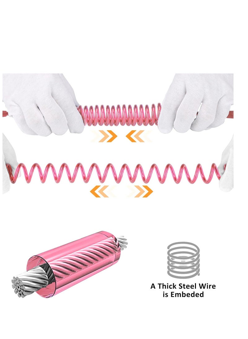 نيبمينينت Anti Lost Toddler Leash, with Backpack Harness Wrist Link, Baby Leash Safety Walking Link for Kids Keep Your Runner Close and Safe in Crowd Public Pink - Image 4