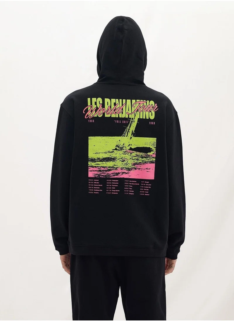 LES BENJAMINS RELAXED HOODIE 014