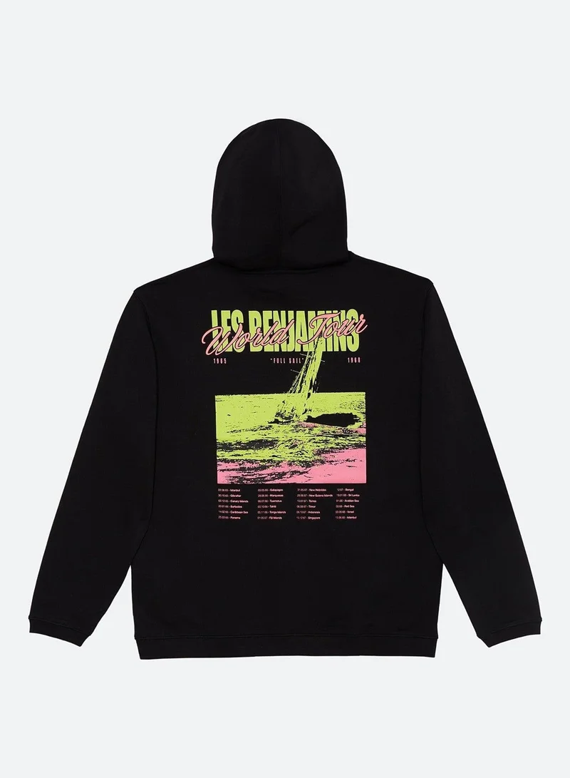 LES BENJAMINS RELAXED HOODIE 014