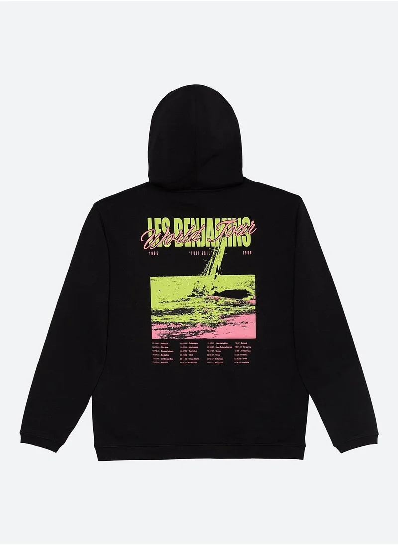 LES BENJAMINS RELAXED HOODIE 014