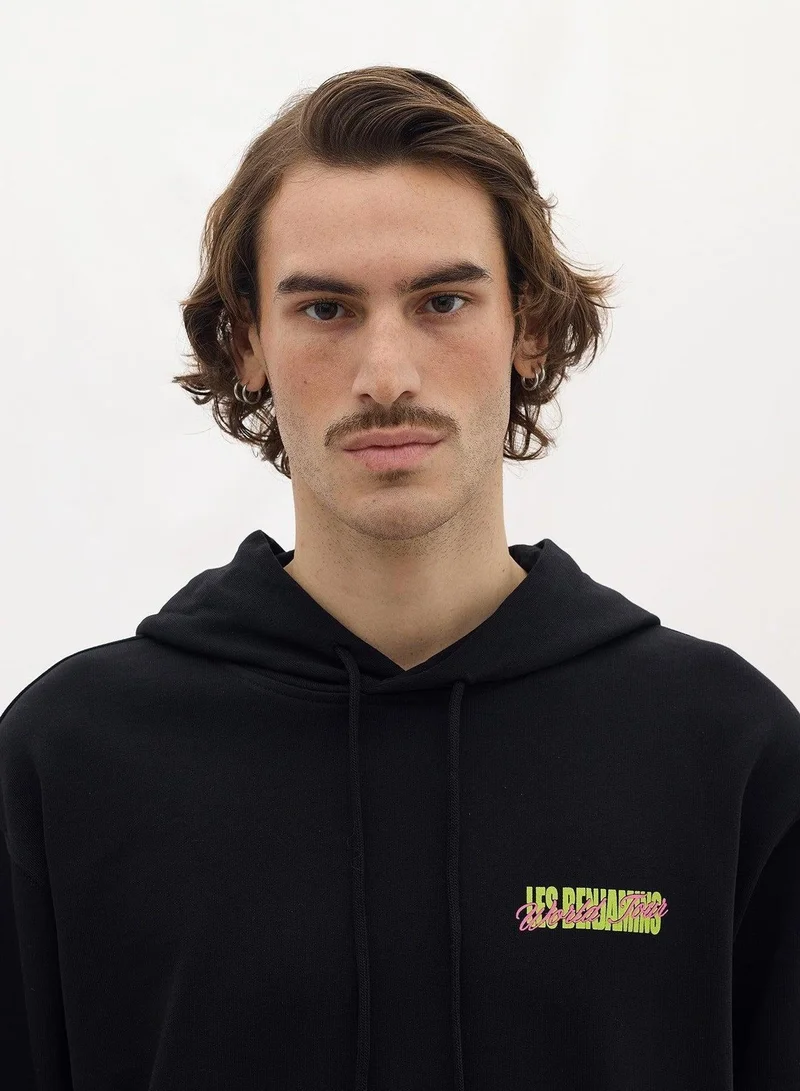 LES BENJAMINS RELAXED HOODIE 014