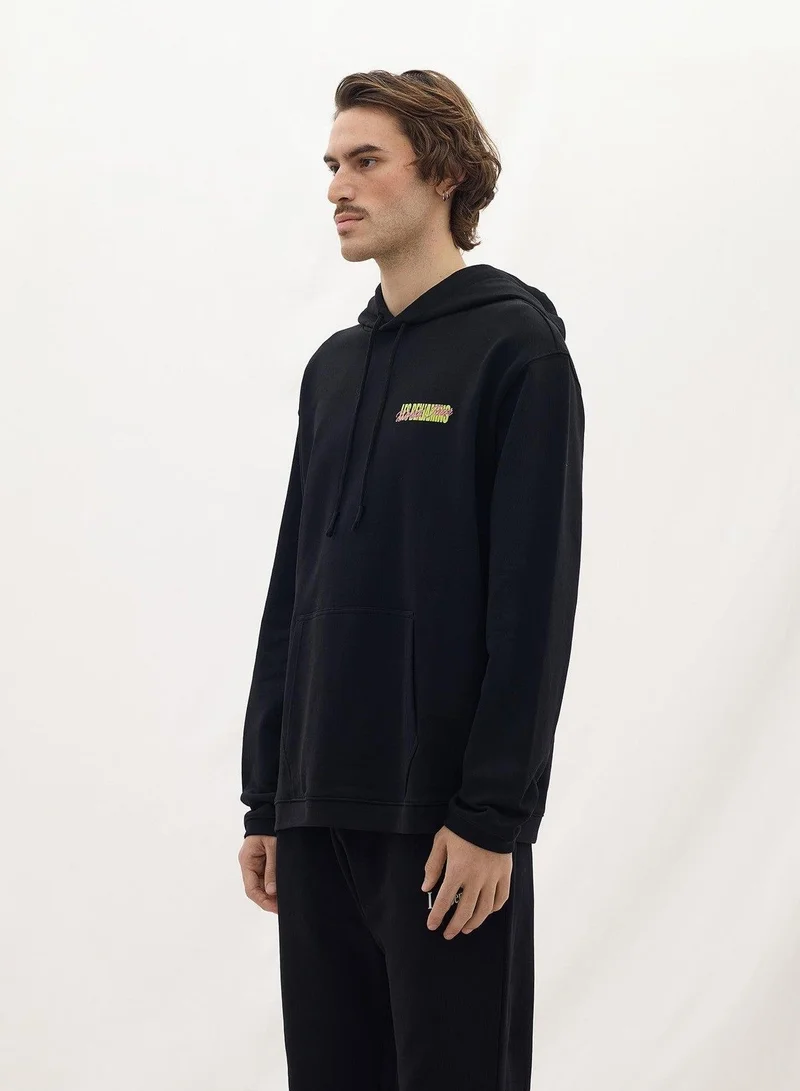 LES BENJAMINS RELAXED HOODIE 014