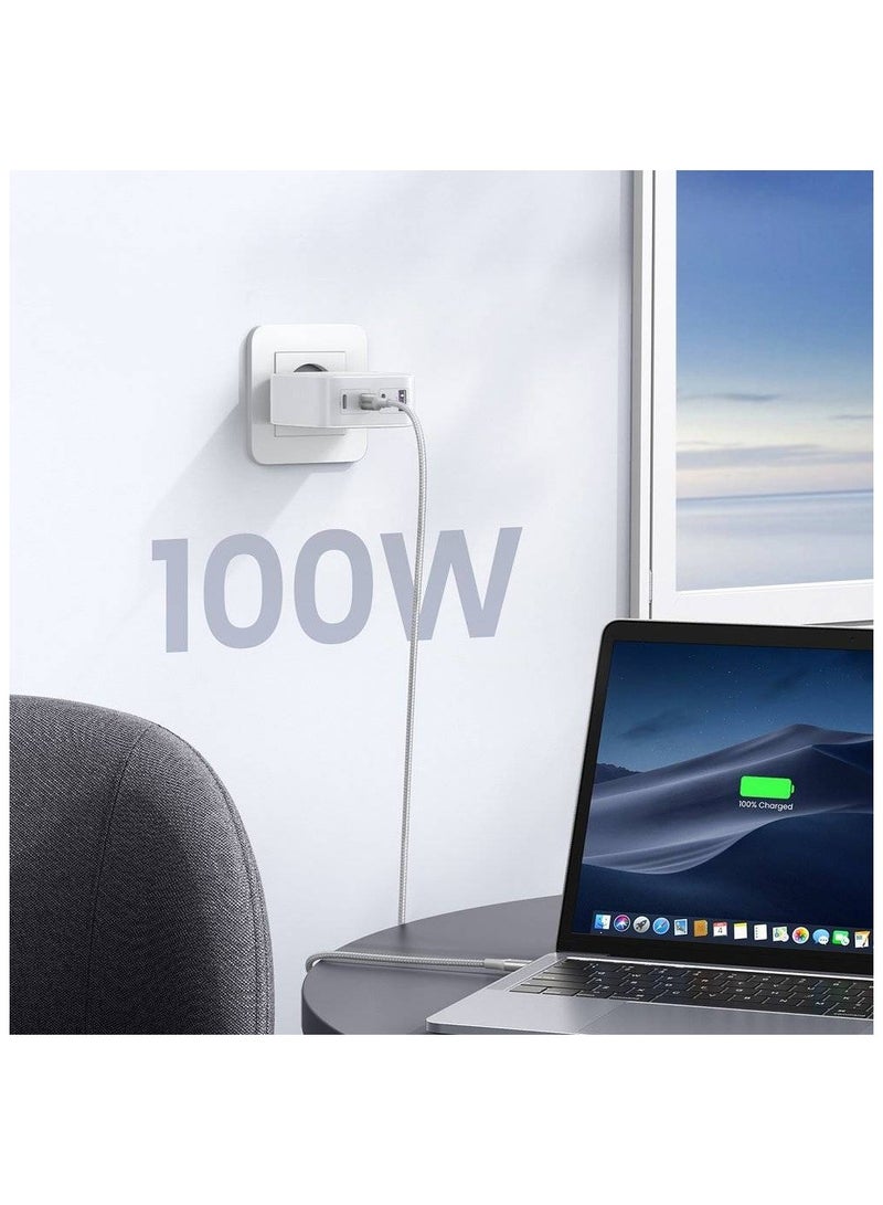 UGREEN Nexode 100W 4-Port PD GaN Fast Charger EU (White) - Image 3
