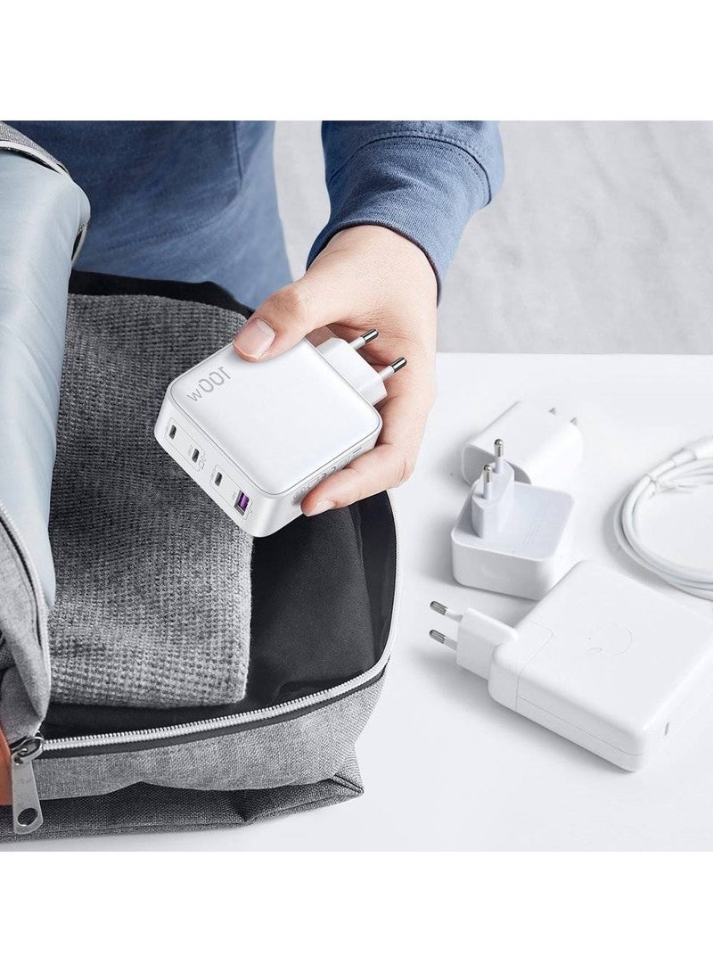 UGREEN Nexode 100W 4-Port PD GaN Fast Charger EU (White) - Image 5