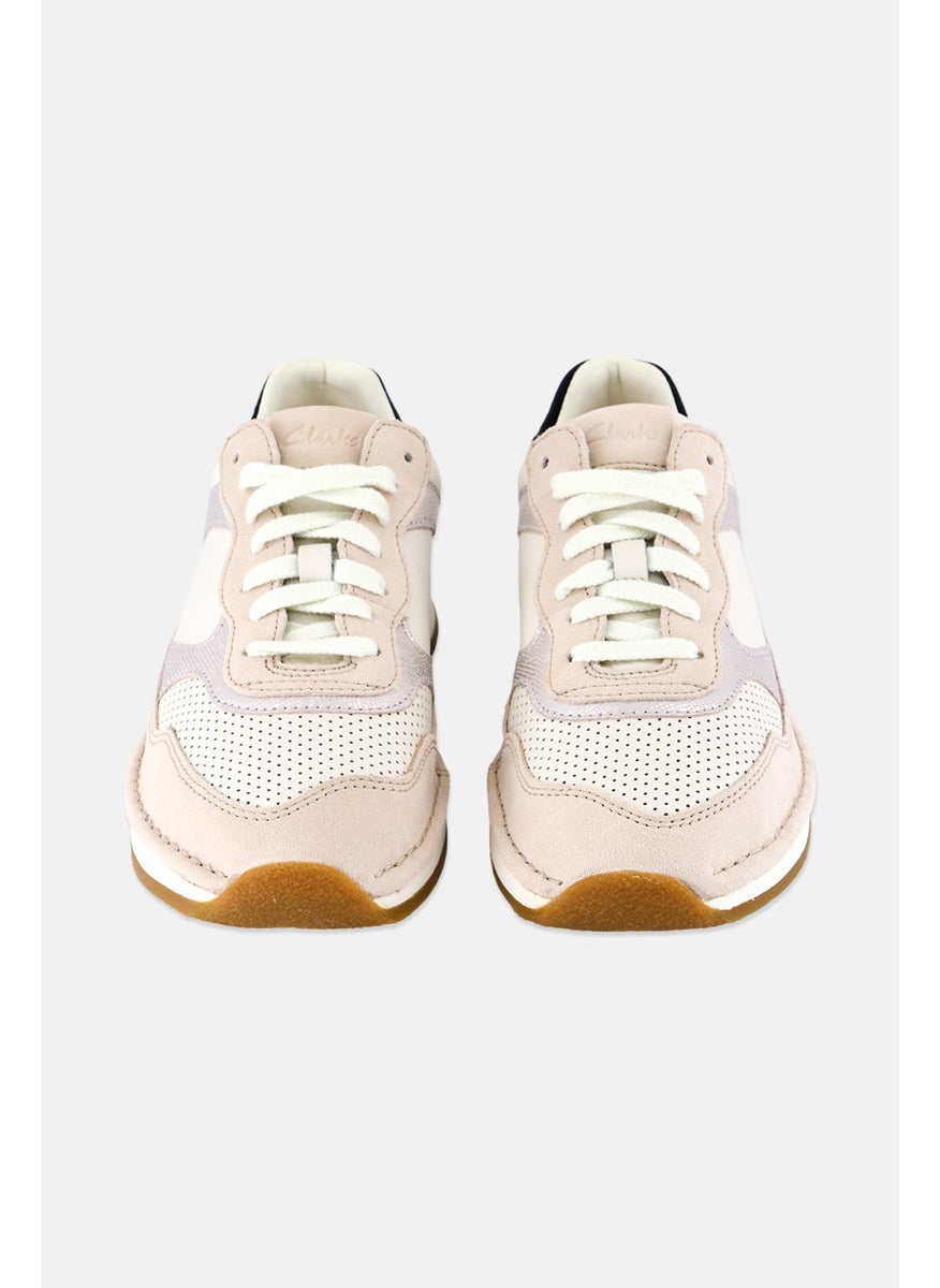 clarks Women Standard Fit Craft Tor Casual Shoes, Off White  - Image 4