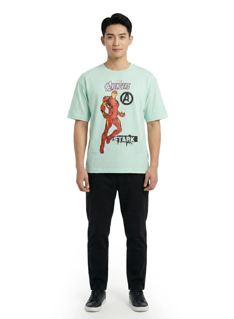 مارفل Marvel Avengers Iron Man Stark Men’s T-Shirt
