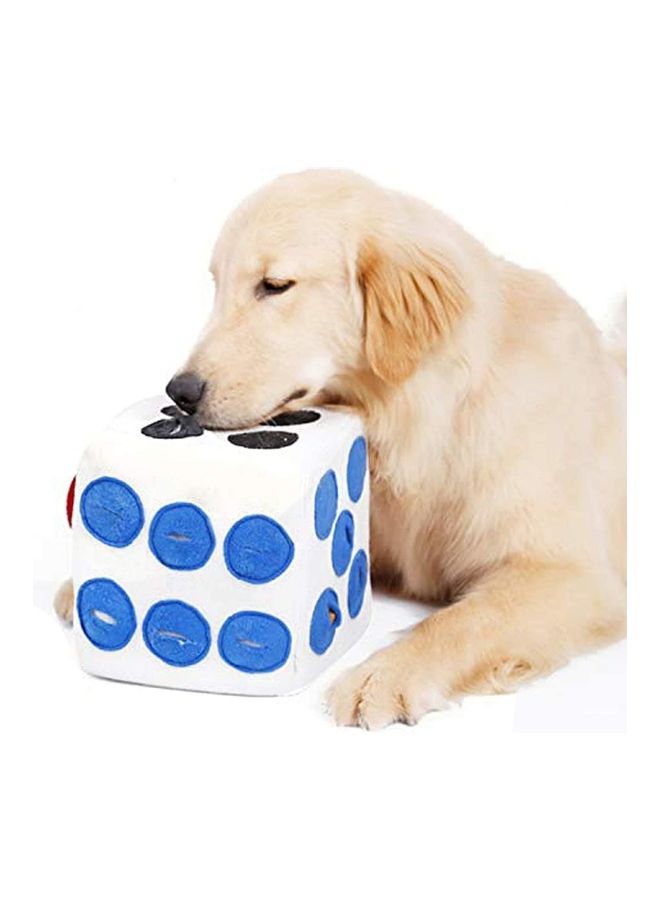 Multicolored Pet Brain Game Snuffle Mat Sized 8 x 8 x 8 inches - Image 1