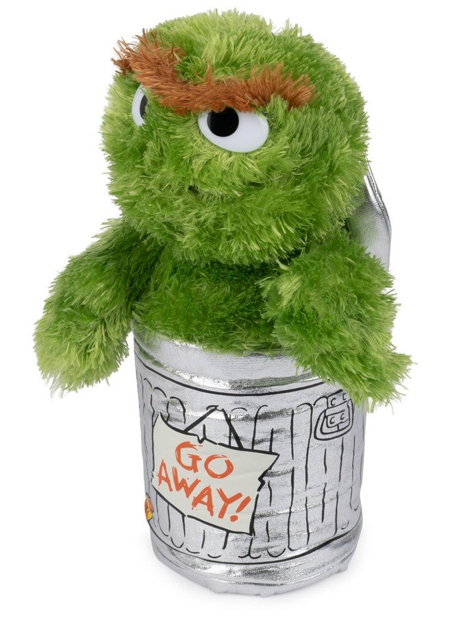 Gund Sesame Street Oscar The Grouch Plush 10 in - Image 4