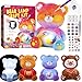 LAOESE Paint Your Own Bear Lamp Kit Art Supplies Bear Painting Kit for Kids 612 Arts and Crafts for Kids Ages 812 Bear Toy Girls Boys Birthday Easter Gifts for Kids Ages 3 4 5 6 7 8 9 10 11 12 - Image 3