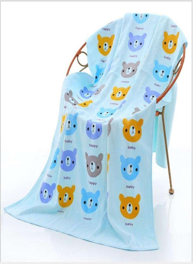Closecret Cotton Printed Baby Bath Towel - Quick-Dry, Super Soft & Absorbent Gentle on Skin | Perfect for Newborns Infants & Toddlers (0-1 Year) (Cute Cartoon Characters) (Light (Pack of 3)) - Image 2