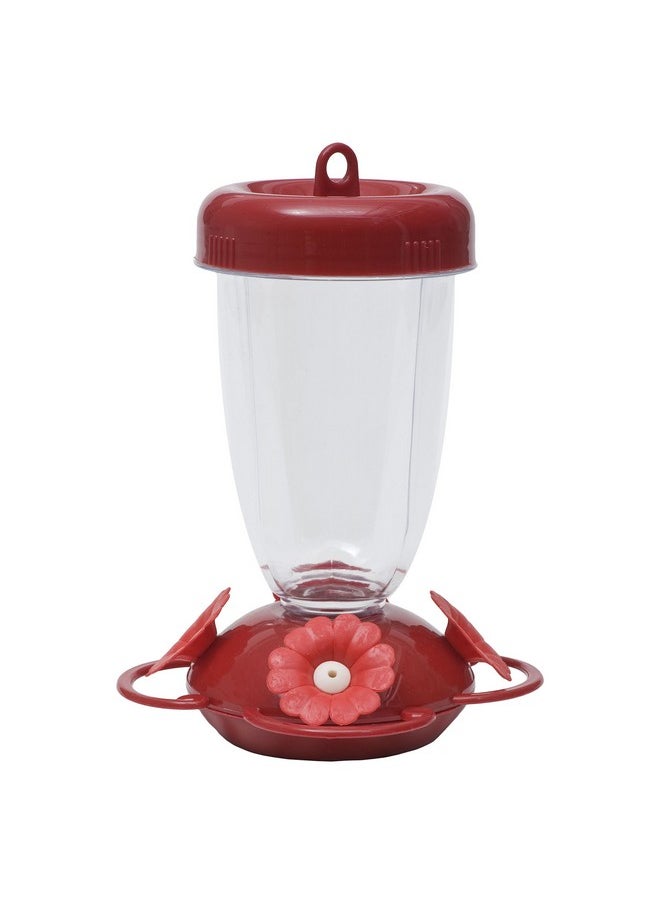 Perky-Pet - 135Tf “Perky’S Finest” 16 Oz Plastic Top Fill Hummingbird Feeder, Red - Image 1