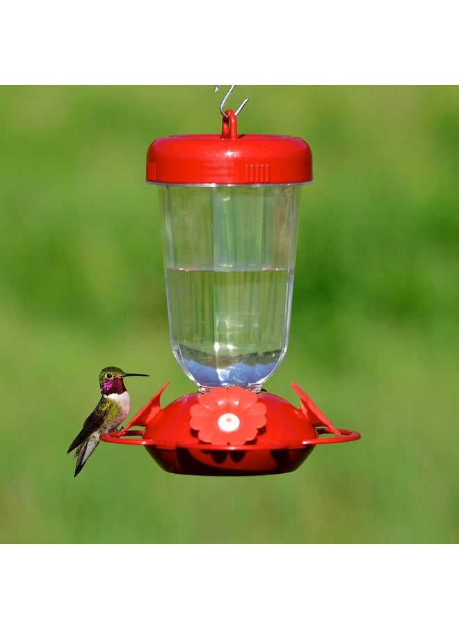 Perky-Pet - 135Tf “Perky’S Finest” 16 Oz Plastic Top Fill Hummingbird Feeder, Red - Image 1