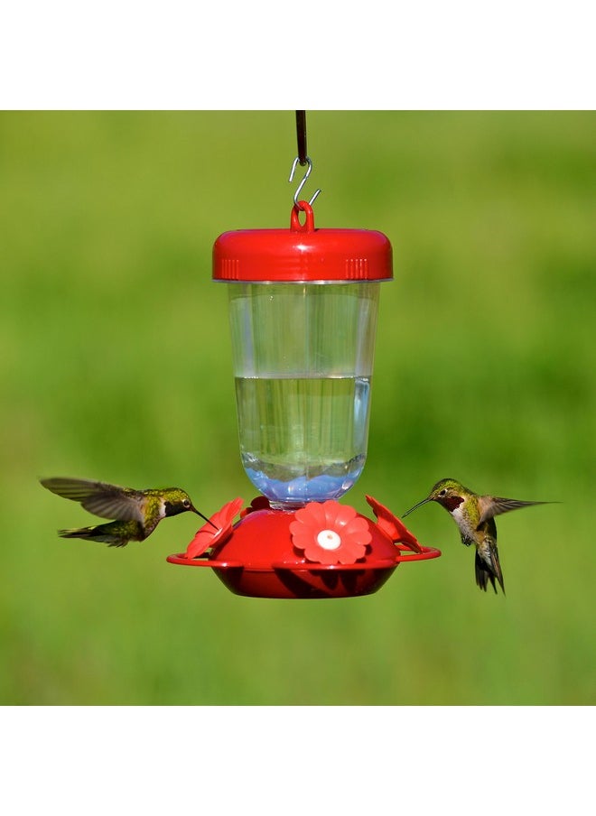 Perky-Pet - 135Tf “Perky’S Finest” 16 Oz Plastic Top Fill Hummingbird Feeder, Red - Image 1