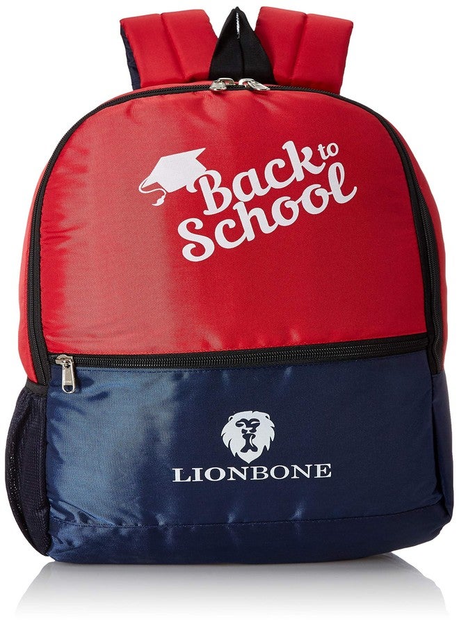 LIONBONE 15 inch 32 Ltrs Red Laptop Backpack (Back to School Bag) - Image 1