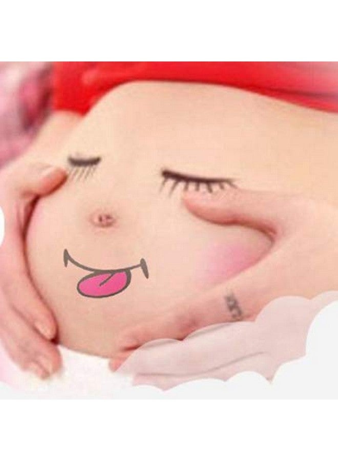 Nana Alinila 12 Sheets Face Pregnant Belly Bump Belly Casting Kit Pregnancy Gifts For Pregnant Women Facial Expressions Pregnancy Baby Bump Belly Stickers Maternity Week Stickers - Image 4