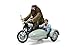 Corgi Diecast Model Cars CC99727 Harry Potter Hagrids Motorcycle Sidecar PreBuilt Model Vehicles Toy Classic Metal Die Cast Collectible Auto Toys Models for Adults Black - Image 3