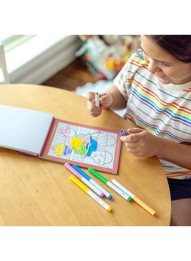 Melissa & Doug On The Go Color Numbers Kids' Design Board Unicorns Ballet Kittens And More - Image 2