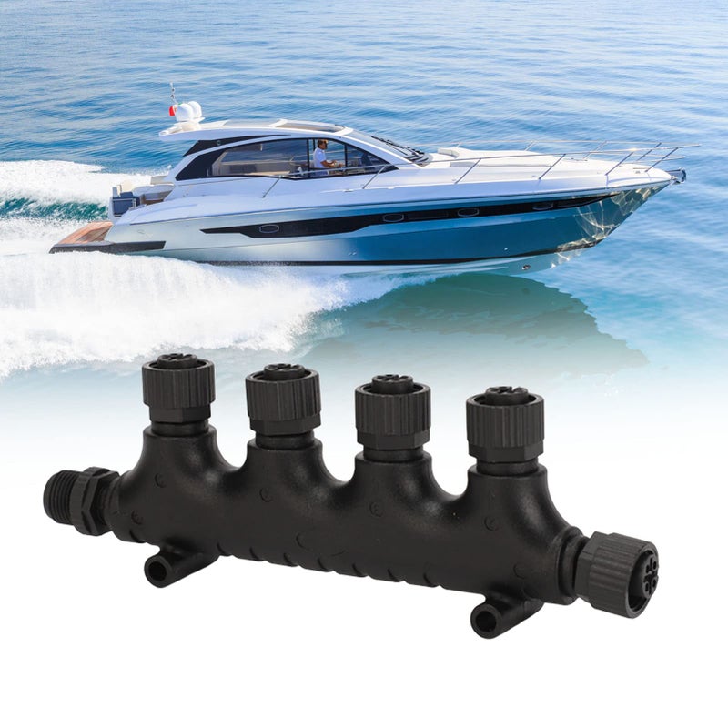 NMEA 2000 4 Port Tee Connector 5 Pin IP67 Waterproof For Marine Networks - Image 3