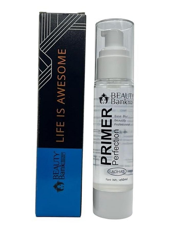PEACORA Cosmetics Flawless Finish Primer, Transparent, Moisturizes Skin, Gel based light weight formula |Provides Radiant & Smooth Finish (50ml.) - Image 1