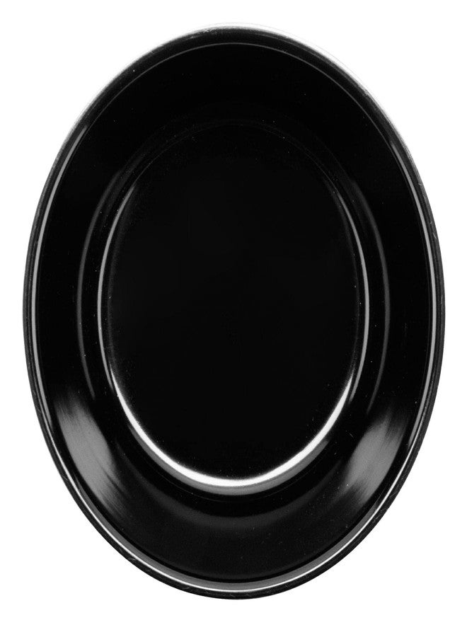 Get G.E.T. R-4-BK 4 oz. Melamine Sauce Cup, Break Resistant, Melamine, Black (Pack of 12) - Image 3