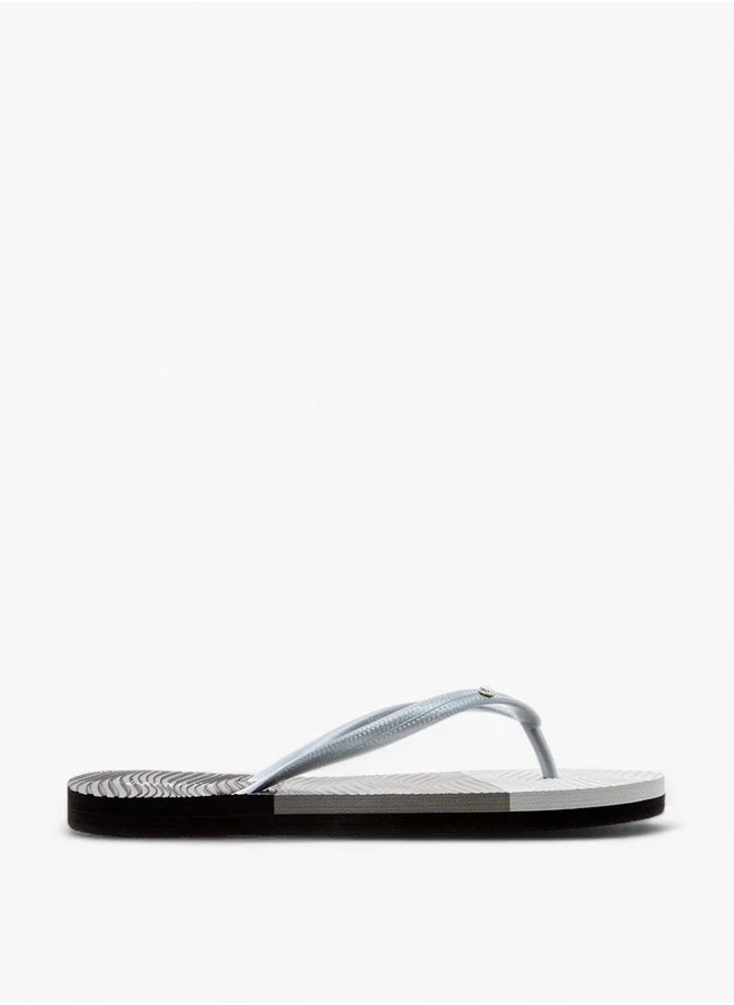 Celeste Women's Textured Thong Slippers