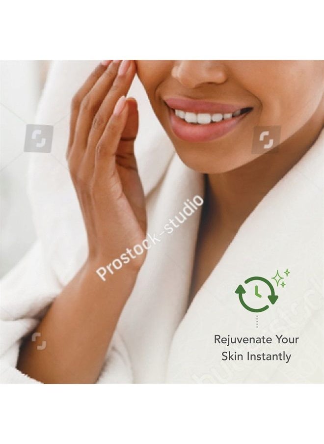 SUDDEN CHANGE Green Tea Facial Mask – Diminish Wrinkles, Puffiness & More - Improve Texture, Purify Pores & Remove Excess Oil – Made with Antioxidants - Cooling Sensation for Relaxation (3.4 oz, Pack  - Image 3