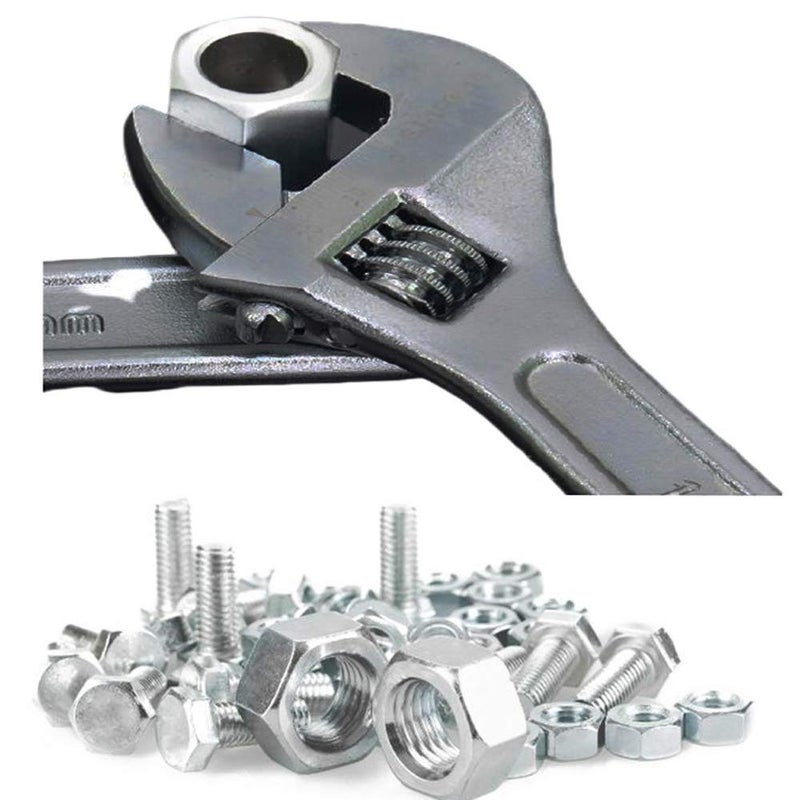 MLD MLD Repair Tools adjustable wrench 10 inch 250 mm Set Material Metal and Steel Multicolor Pack of 1  - Image 2