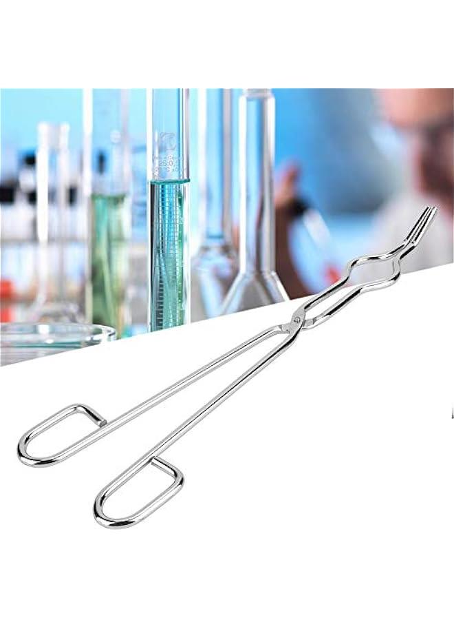 Stainless Steel Crucible Forceps Clamp Beaker Holder Pliers with Aircraft Class Rivet Crucible TongsLab Tongs(300mm) - Image 3