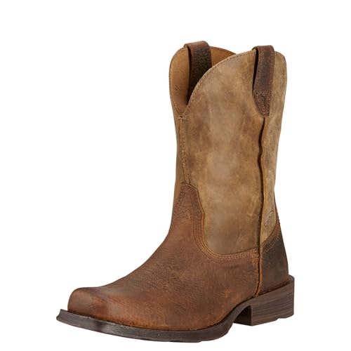 ARIAT Rambler Western Boot – Men’s Leather, Square Toe, Western Boots - Image 1