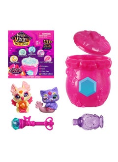 Magic Mixies Mixlings 2 Pack Cauldron With Magical Fizz And Reveal Unboxing. Double The Magic And Reveal 2 Mixlings From The Crystal Woods Series. 40 To Collect!  - Image 1
