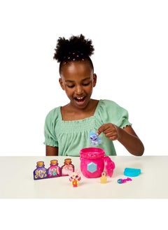 Magic Mixies Mixlings 2 Pack Cauldron With Magical Fizz And Reveal Unboxing. Double The Magic And Reveal 2 Mixlings From The Crystal Woods Series. 40 To Collect!  - Image 2