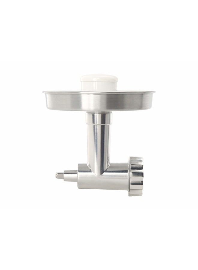 CHEF'S CHOICE 796 Premium Food Grinder Attachment Designed to fit KitchenAid Stand Mixers, Silver - Image 5
