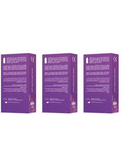 Forever Pack Of 3 Extra Time Premium Natural Latex Condoms  - Image 2