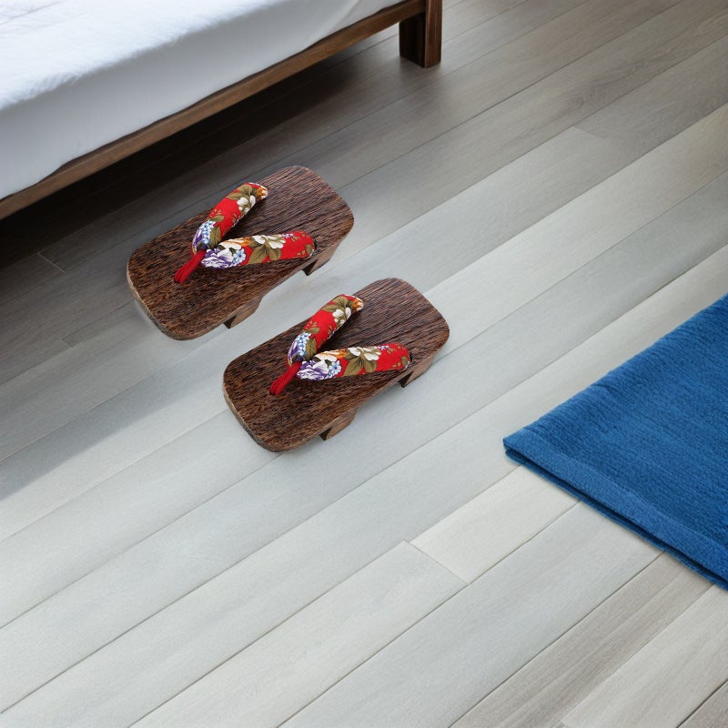 2 Pairs of Japanese Clog Shoes Clog Sandals Women Female Clog Slippers - Image 3