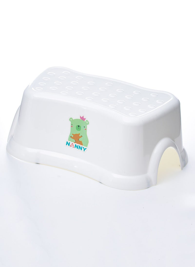 كرسي ناني للأطفال باللون الأبيض - Image 3