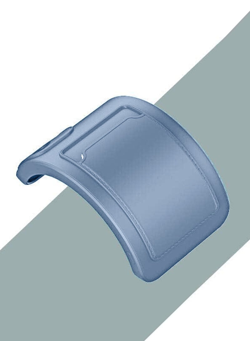 دبليو تيك غطاء حماية من السيليكون TPU مع حامل البطاقة لهاتف Realme Note 50 4G 2024 رمادي - Image 4