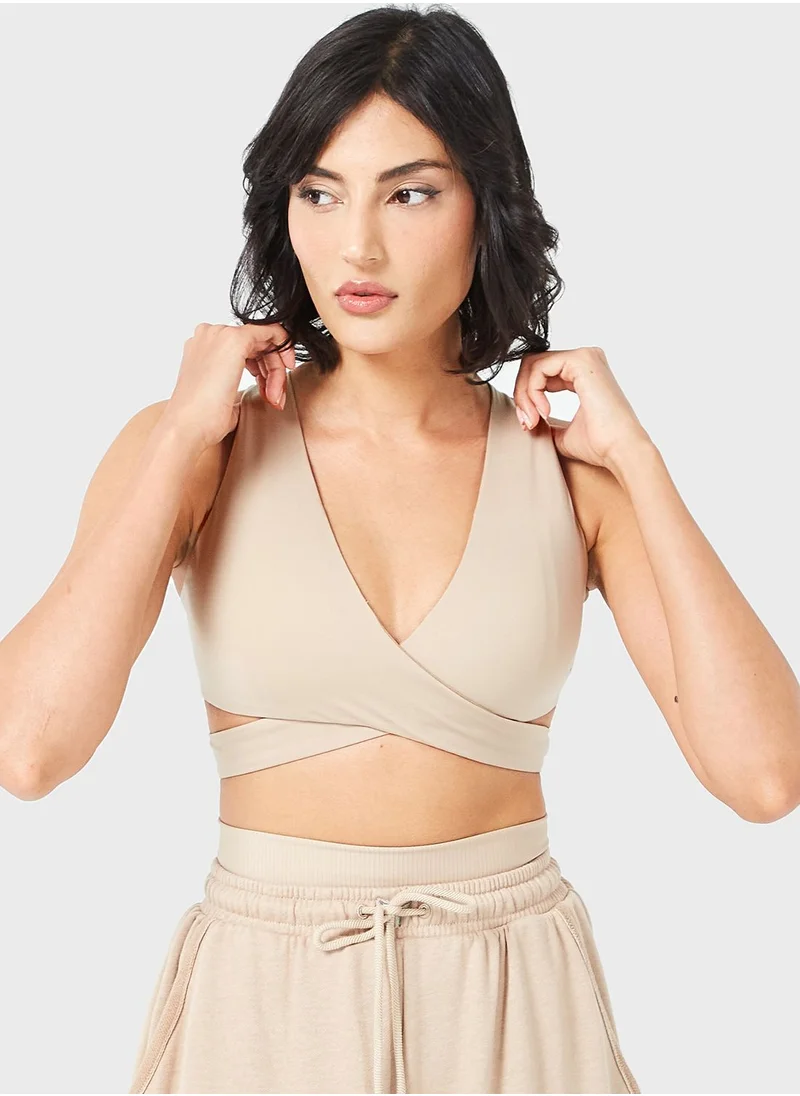 SQUATWOLF Retrograde Criss Cross Bra Top