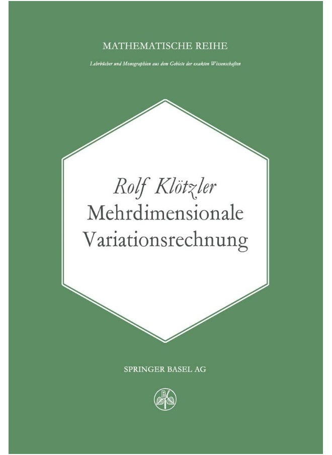 Mehrdimensionale Variationsrechnung 
