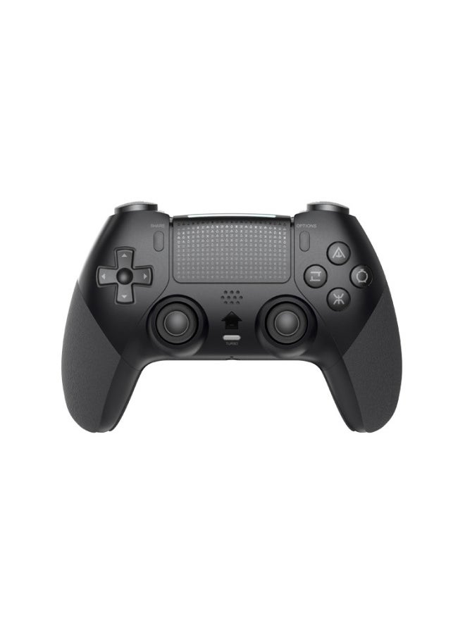 Generic - Private Model With Macro Programming P4 Wireless Bluetooth Game Handle P4 Handle With Motor Vibration Somatosensory Six-axis Burst-Product Color:Midnight Blue Touchpad - Image 1