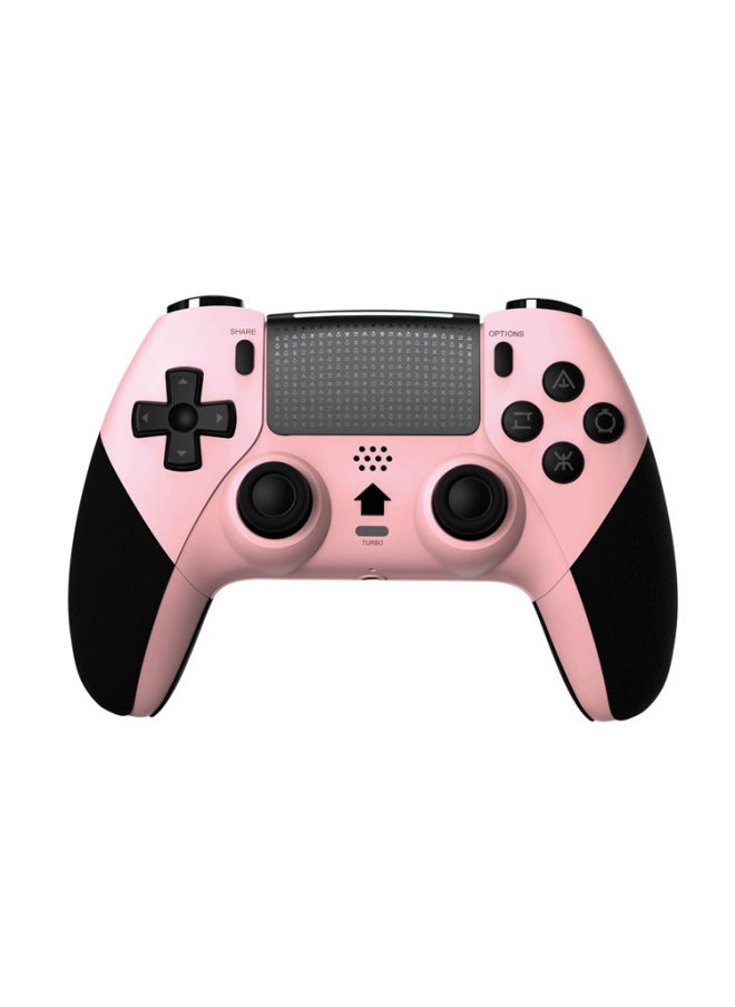 Generic - Private Model With Macro Programming P4 Wireless Bluetooth Game Handle P4 Handle With Motor Vibration Somatosensory Six-axis Burst-Product Color:Midnight Blue Touchpad - Image 1