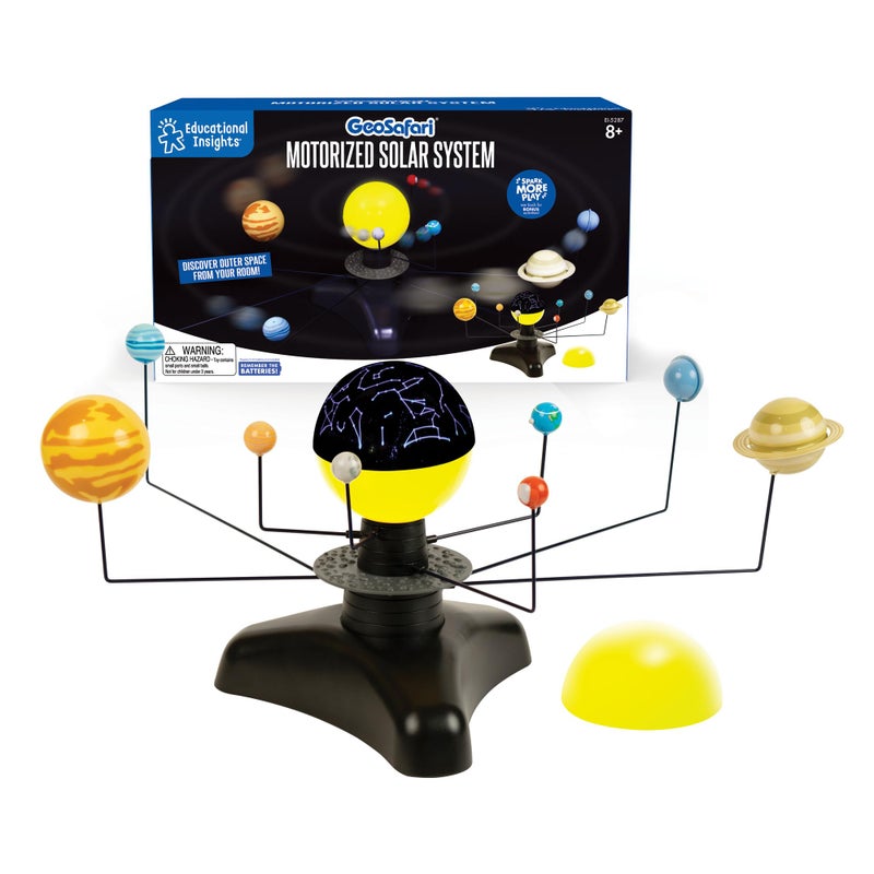 Educational Insights GeoSafari Motorized Solar System - Space Toys & STEM Learning for Kids, Model Planet Kit, Science Classroom or Bedroom Decor, Astronomy Sets and Gifts for Boys & Girls Ages 8+ - Image 1