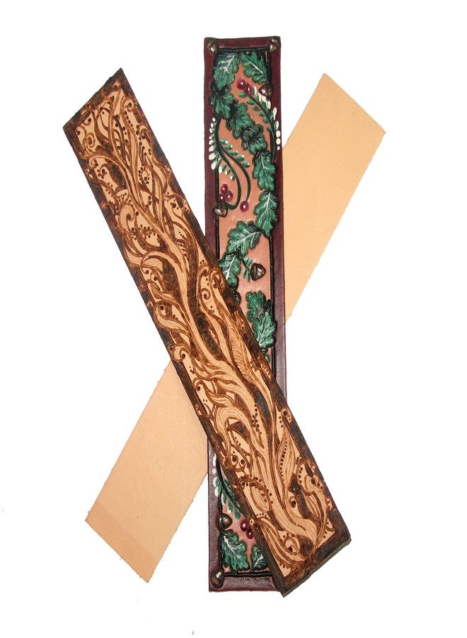 Zelikovitz Leather Bookmark Blanks - Leathercraft Kit (25) - Image 3