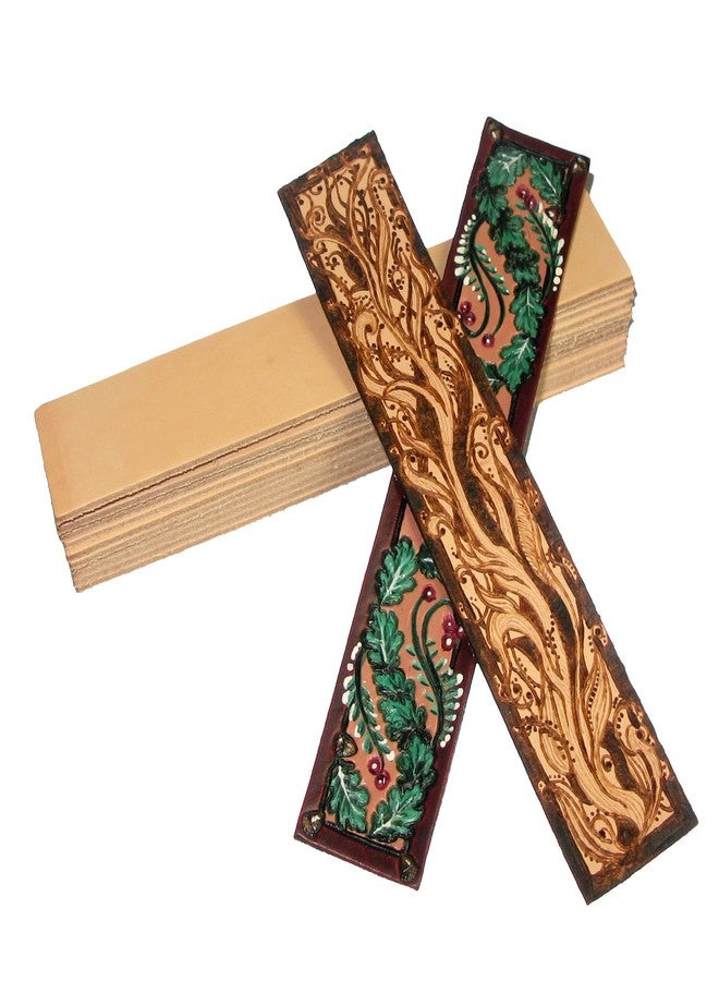 Zelikovitz Leather Bookmark Blanks - Leathercraft Kit (25) - Image 1