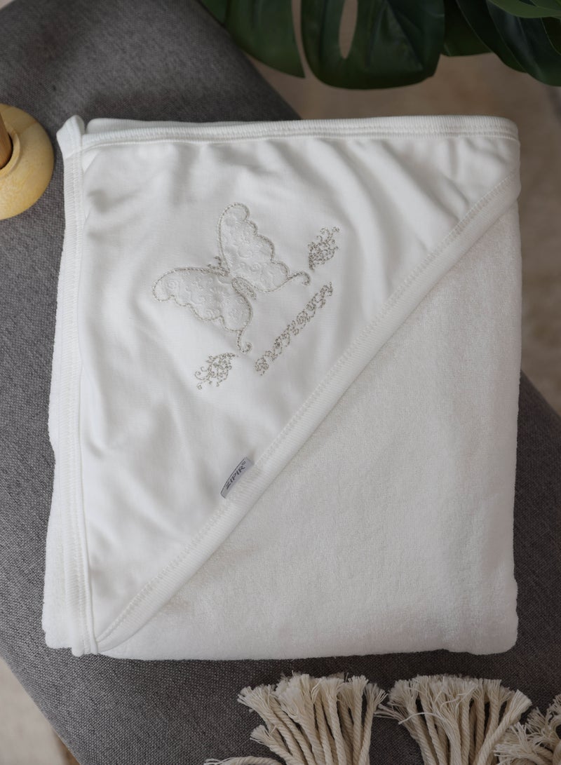 لحظة مرح منشفة اطفال بغطاء رأس للأطفال حديثي الولادة والأطفال الصغار - Image 1