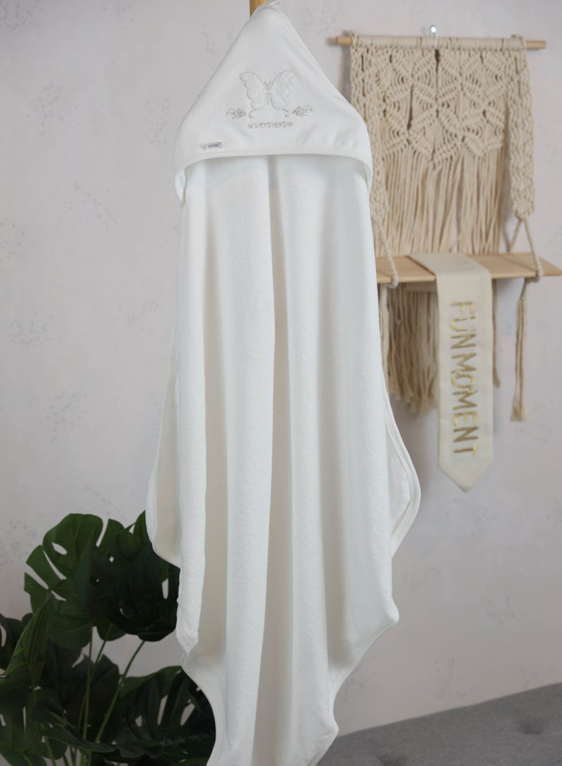 لحظة مرح منشفة اطفال بغطاء رأس للأطفال حديثي الولادة والأطفال الصغار - Image 2