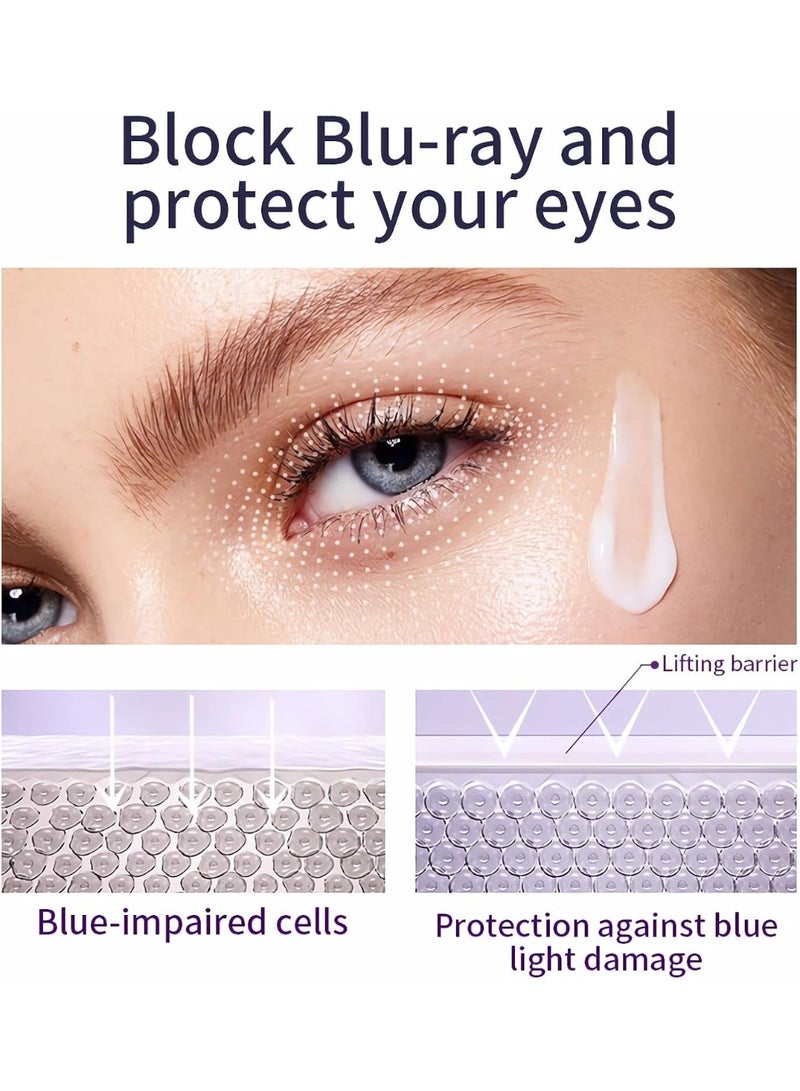 GraGra Retinol Eye Under Eye Cream with Cooling Roller, Eye Cream Anti Aging, Reduces Wrinkles Dark Circles and Puffy Eyes Bags, Brightening & Moisturizing Eye Repair Cream for all Skin Types- GraGra - Image 3